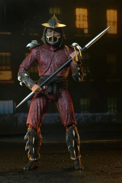 Figura de Shredder vs. Leo de las Tortugas Ninja (Película de 1990) Batalla en el tejado, 18 cm