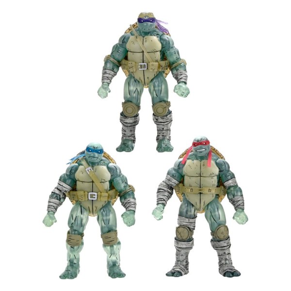 Tortugas Ninja (Los Últimos Ronin) pack de 3 figuras Hermanos Fantasma 18 cm