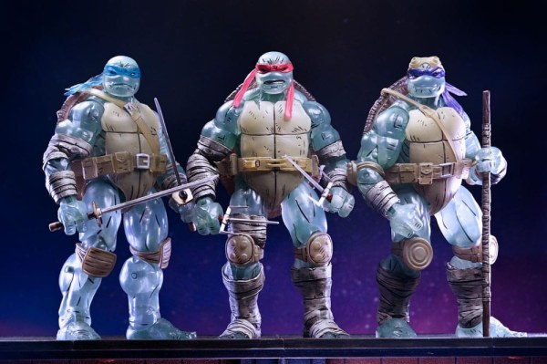 Tortugas Ninja (Los Últimos Ronin) pack de 3 figuras Hermanos Fantasma 18 cm