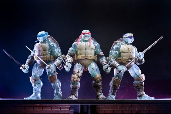 Tortugas Ninja (Los Últimos Ronin) pack de 3 figuras Hermanos Fantasma 18 cm