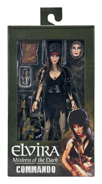 Elvira, Señora del Comando de la Oscuridad Figura de Elvira de 20 cm