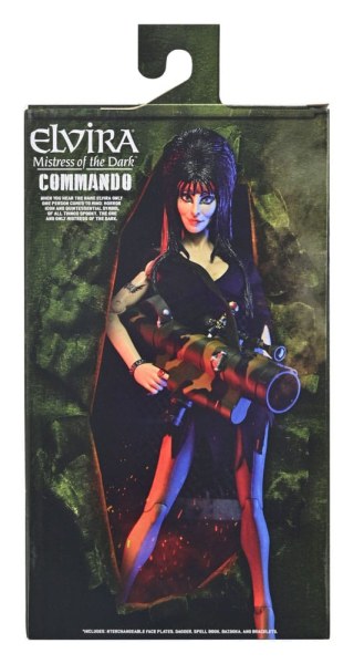 Elvira, Señora del Comando de la Oscuridad Figura de Elvira de 20 cm