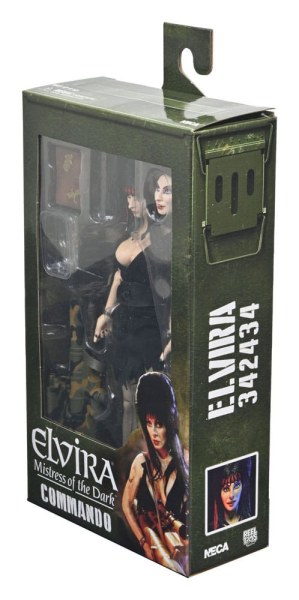 Elvira, Señora del Comando de la Oscuridad Figura de Elvira de 20 cm
