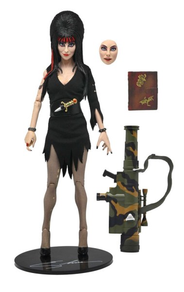 Elvira, Señora del Comando de la Oscuridad Figura de Elvira de 20 cm