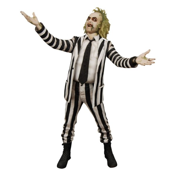 Beetlejuice 1988 Figura 1 Traje de Rayas Beetlejuice 45 cm
