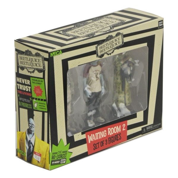 Beetlejuice Beetlejuice pack de 3 Sala de espera 2 figuras 10 cm