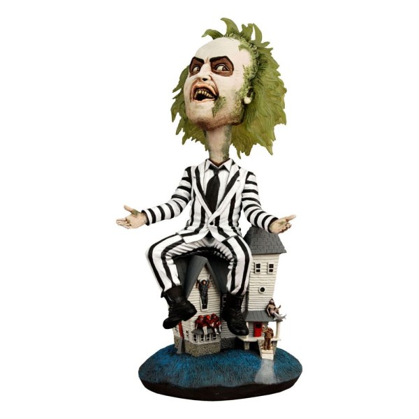 Aldaba de cabeza de Beetlejuice de 20 cm