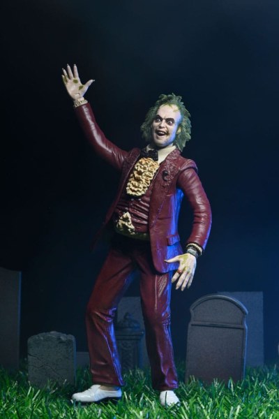 Figura de Beetlejuice 1988 Beetlejuice Red Tuxedo 18 cm