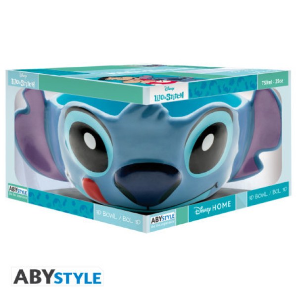 Cuenco 3D - Cabeza de Stitch - Disney Lilo & Stitch