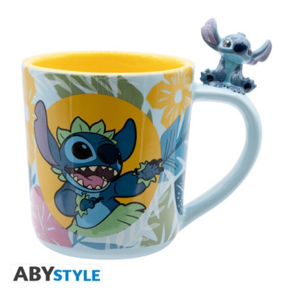 Taza Asa 3D - Stitch hawaiano - Disney Lilo & Stitch