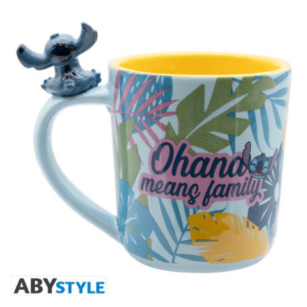 Taza Asa 3D - Stitch hawaiano - Disney Lilo & Stitch