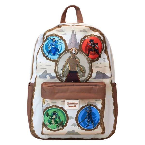 mochilas Nickelodeon by Loungefly de nailon de tamaño completo Avatar: La leyenda de Aang Bending Arts