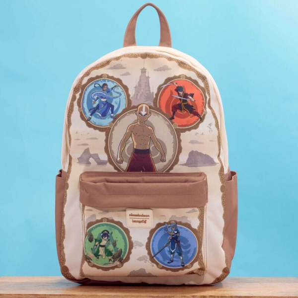 mochilas Nickelodeon by Loungefly de nailon de tamaño completo Avatar: La leyenda de Aang Bending Arts