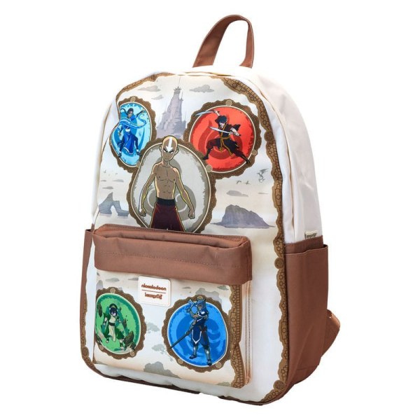 mochilas Nickelodeon by Loungefly de nailon de tamaño completo Avatar: La leyenda de Aang Bending Arts