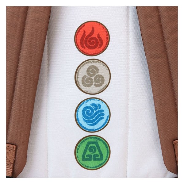 mochilas Nickelodeon by Loungefly de nailon de tamaño completo Avatar: La leyenda de Aang Bending Arts