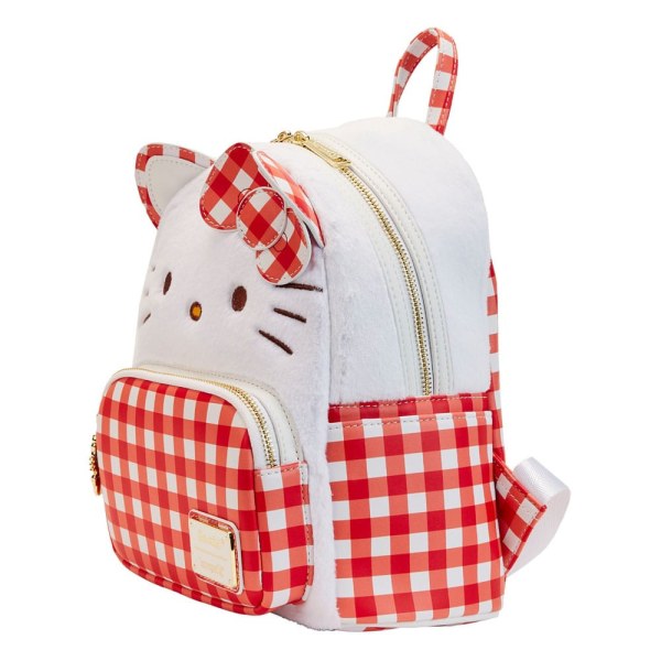 Mini Mochila de cosplay de cuadros vichy de Hello Kitty de Sanrio by Loungefly