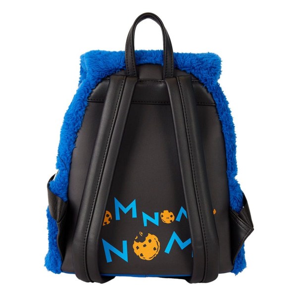 1 Mochilas de peluche mini del Monstruo de las Galletas de Plaza Sésamo de Loungefly