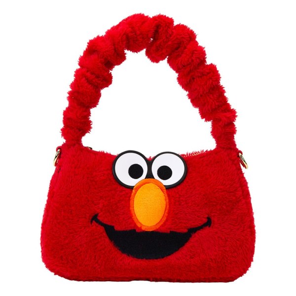 1 , bolsos de hombro Elmo de Plaza Sésamo de Loungefly