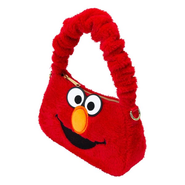 1 , bolsos de hombro Elmo de Plaza Sésamo de Loungefly