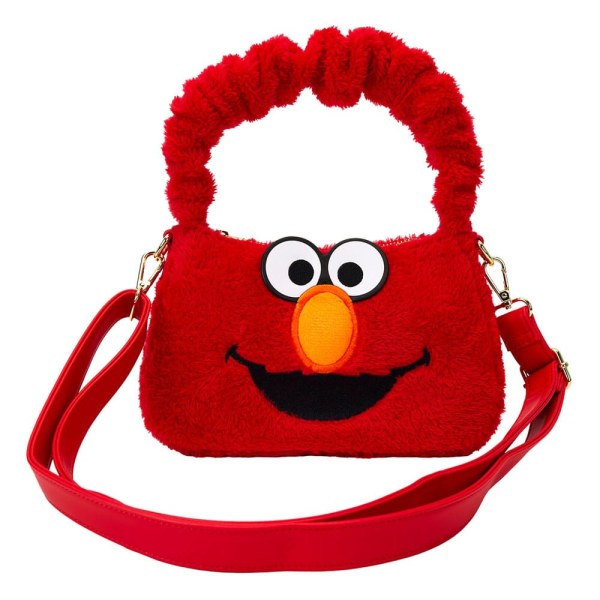1 , bolsos de hombro Elmo de Plaza Sésamo de Loungefly