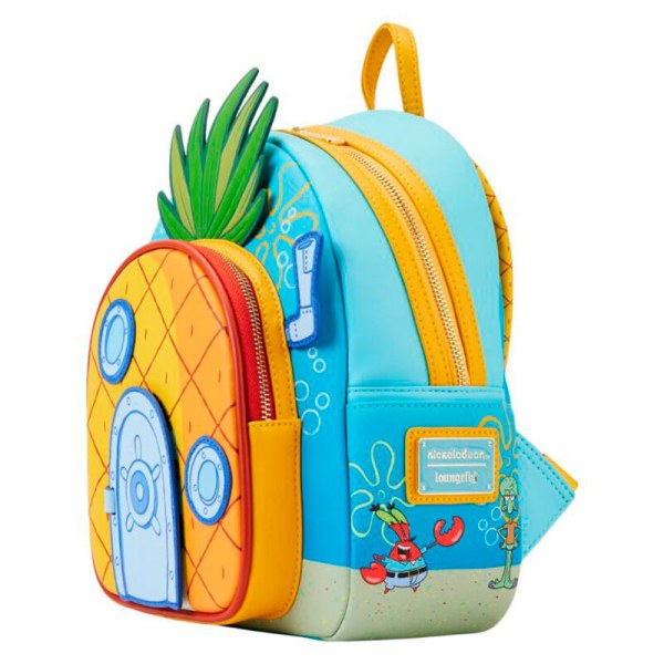 mochilas Loungefly Bob Esponja con forma de piña (26 cm)
