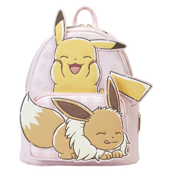 mochilas Loungefly Pokemon Pikachu y Eevee de 26 cm