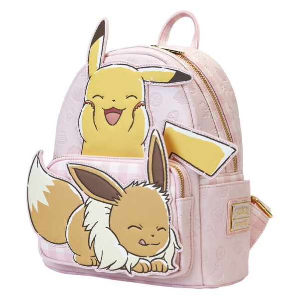 mochilas Loungefly Pokemon Pikachu y Eevee de 26 cm