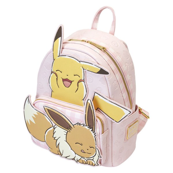 mochilas Loungefly Pokemon Pikachu y Eevee de 26 cm