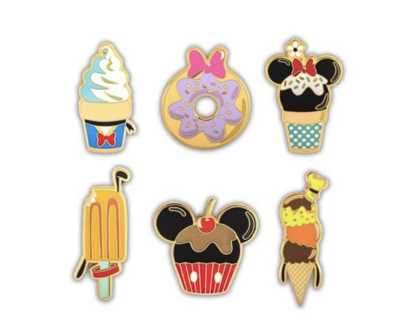Pin caja Misterio Mickey y amigos bocadillos - DISNEY LOUNGEFLY