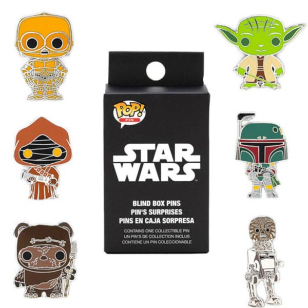 Pin de esmalte de caja sorpresa Loungefly Star Wars surtido