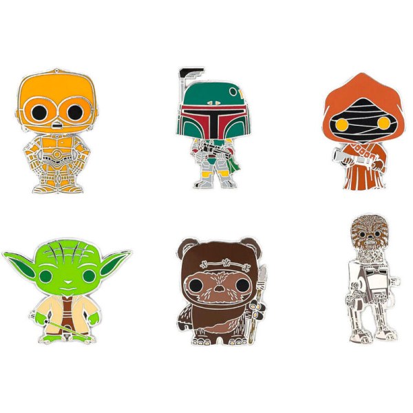 Pin de esmalte de caja sorpresa Loungefly Star Wars surtido