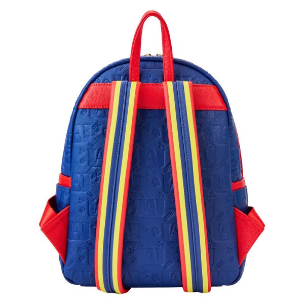 mochilas Loungefly My Hero Academia Group con logotipo en relieve de 26 cm