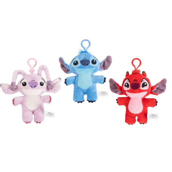 Disney Stitch 12cm - Llavero de peluche Stitch y Amigos 13cm