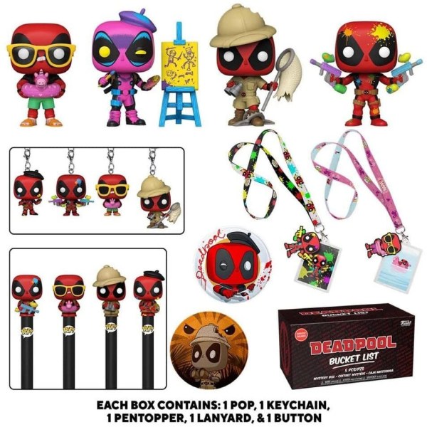 Kit Caja Misteriosa Marvel Deadpool