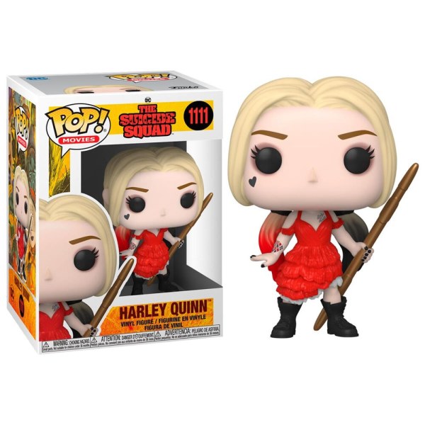 Figura POP! 1111 DC El Escuadrón Suicida Harley Quinn Vestido Dañado