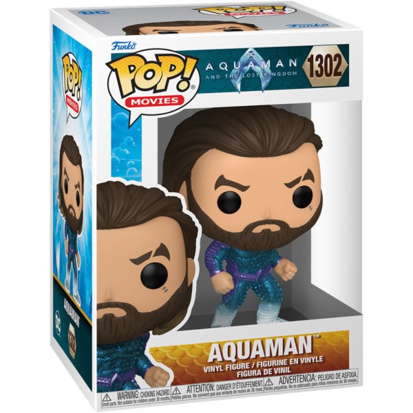 Figura POP! 1302 DC Comics Aquaman y el Reino Perdido Aquaman