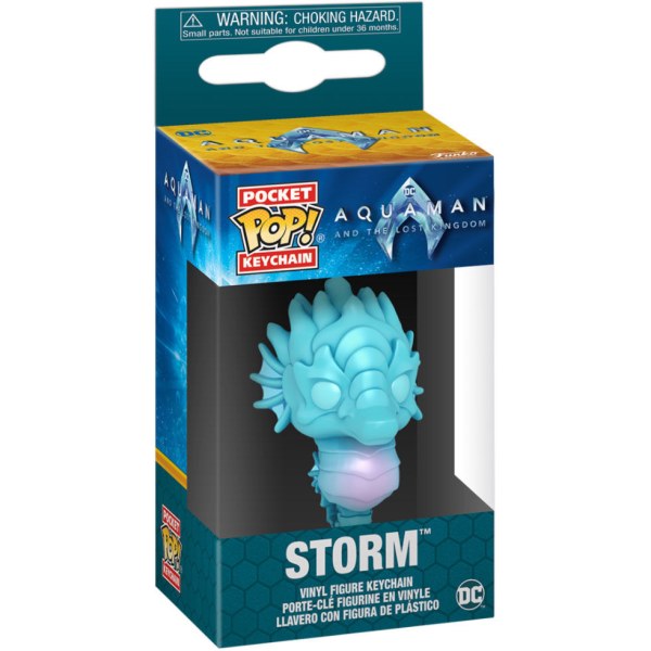 Llavero POP de bolsillo DC Comics Aquaman Storm
