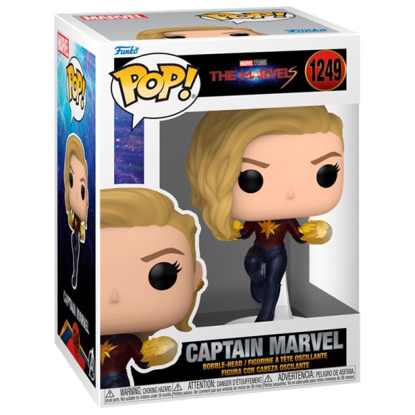 Figura POP! 1249 Marvel The MarvelS Capitán Marvel