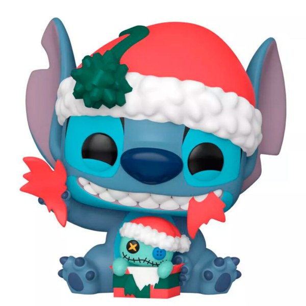 Figura POP! 1522 Disney Lilo & Stitch - Stitch abriendo un regalo