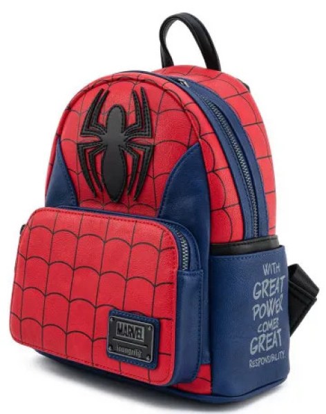 Mini Mochila Spiderman - DISNEY LOUNGEFLY Marvel