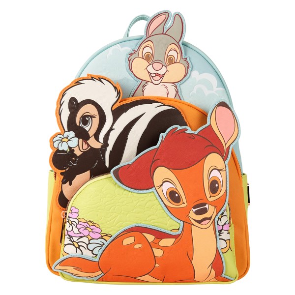 mochilas Bambi con tres bolsillos - DISNEY LOUNGEFLY