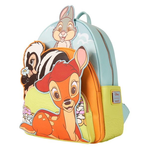 mochilas Bambi con tres bolsillos - DISNEY LOUNGEFLY