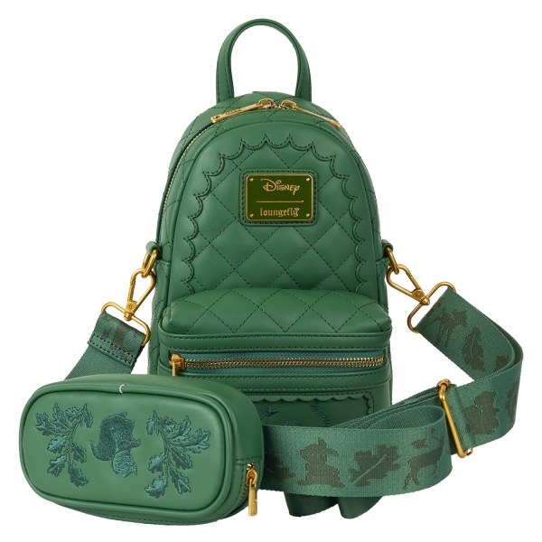 Bolso bandolera convertible con textura acolchada y monedero Bambi - DISNEY LOUNGEFLY