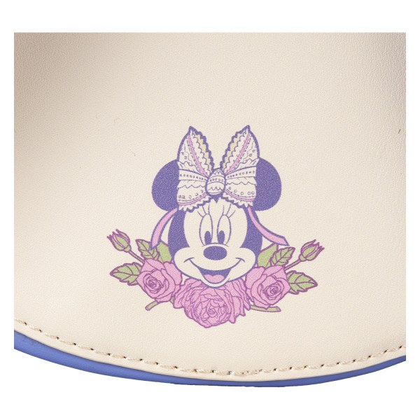 Mini mochila Minnie con flores y encaje - DISNEY LOUNGEFLY