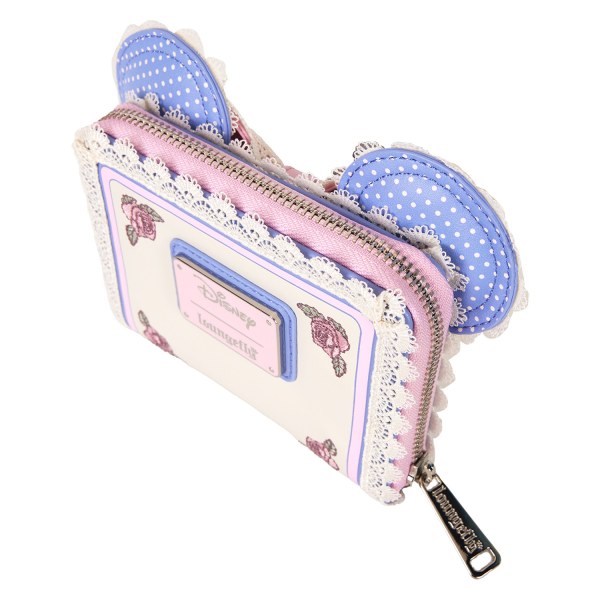 Cartera Minnie con flores y orejas de encaje - DISNEY LOUNGEFLY
