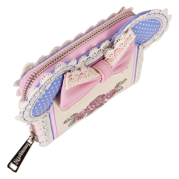 Cartera Minnie con flores y orejas de encaje - DISNEY LOUNGEFLY