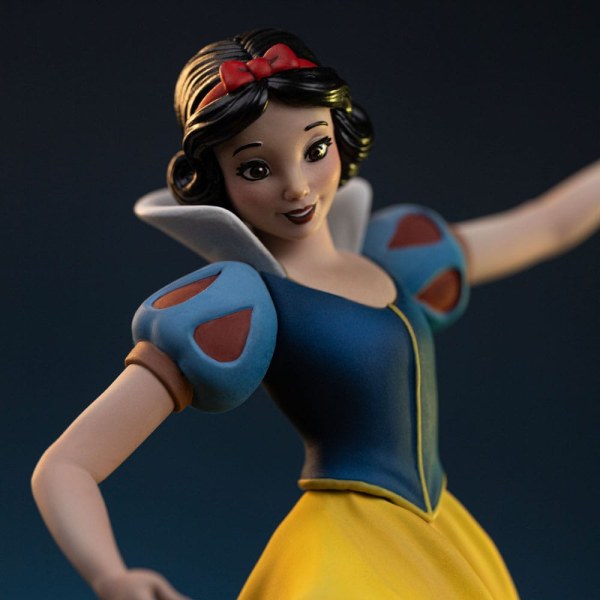 Estatuilla de Blanca Nieves y los siete enanitos Escala de arte 1 Blanca Nieves y Dopey 21 cm