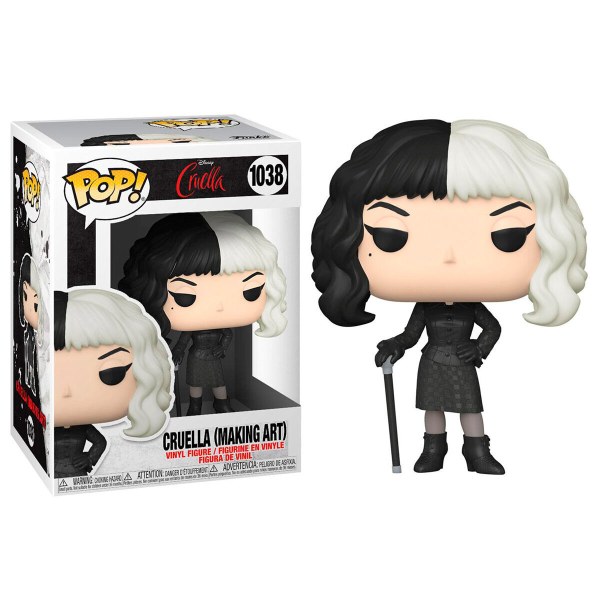 POP! 1038 Disney Cruella Making Art
