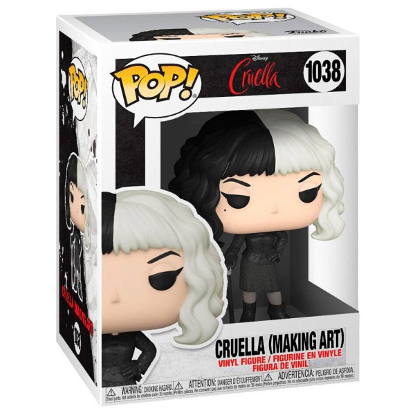 POP! 1038 Disney Cruella Making Art