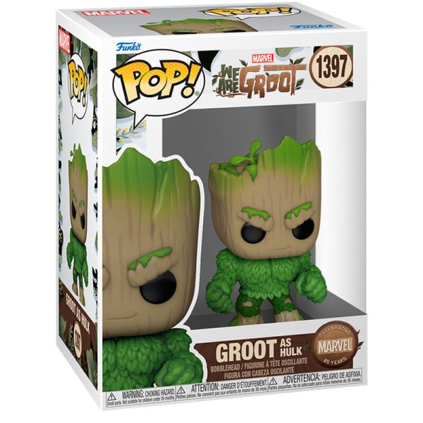 ¡POP! Figura 1397 Marvel Somos Groot - Groot como Hulk